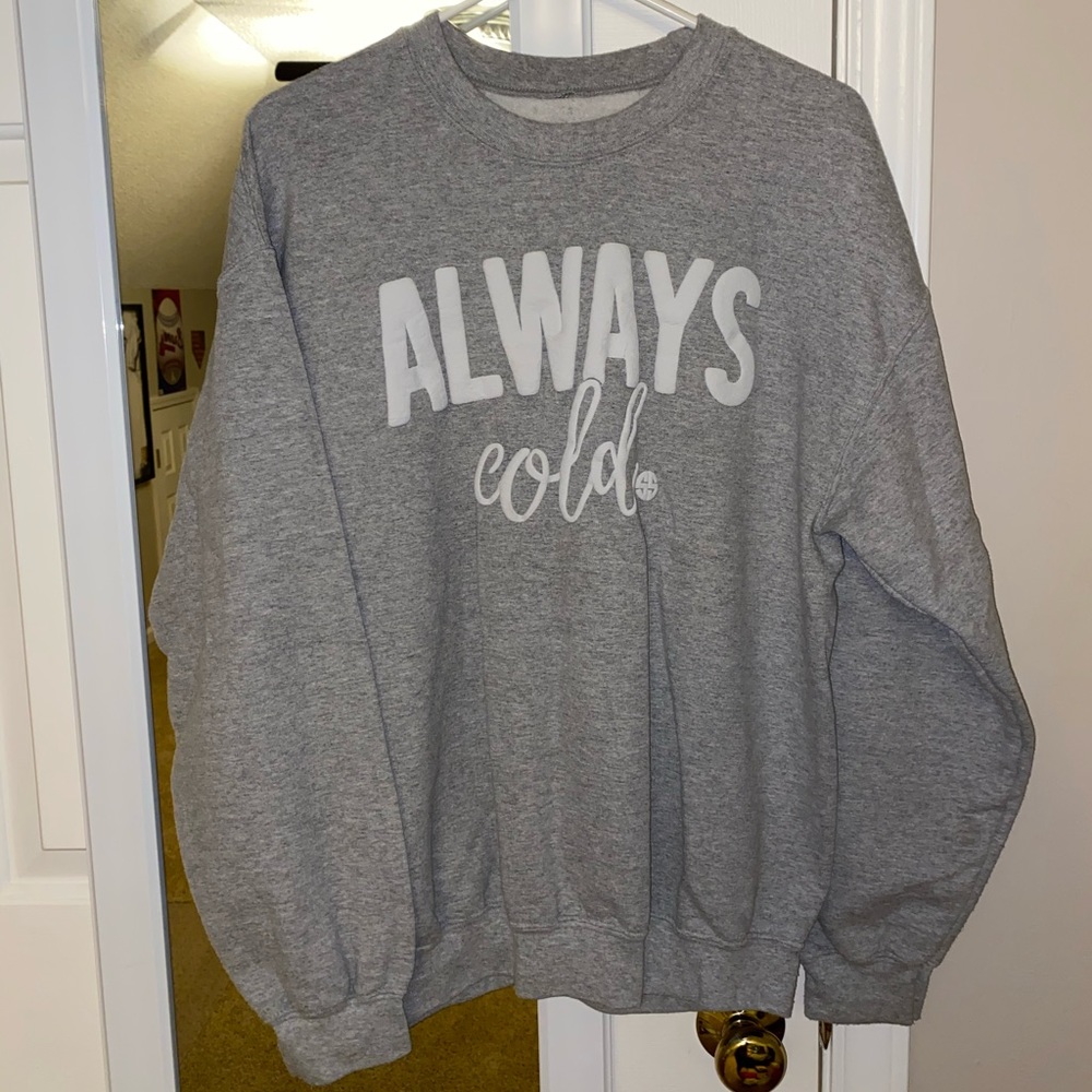 grey hoodie